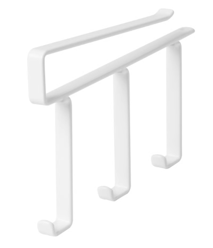 IKEA PÅLYCKE clip-on hook rack