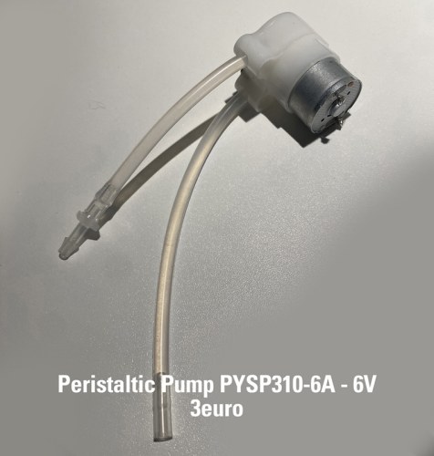 Peristaltic pump 6V PYSP310-6A